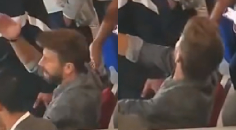 Piqué gesto