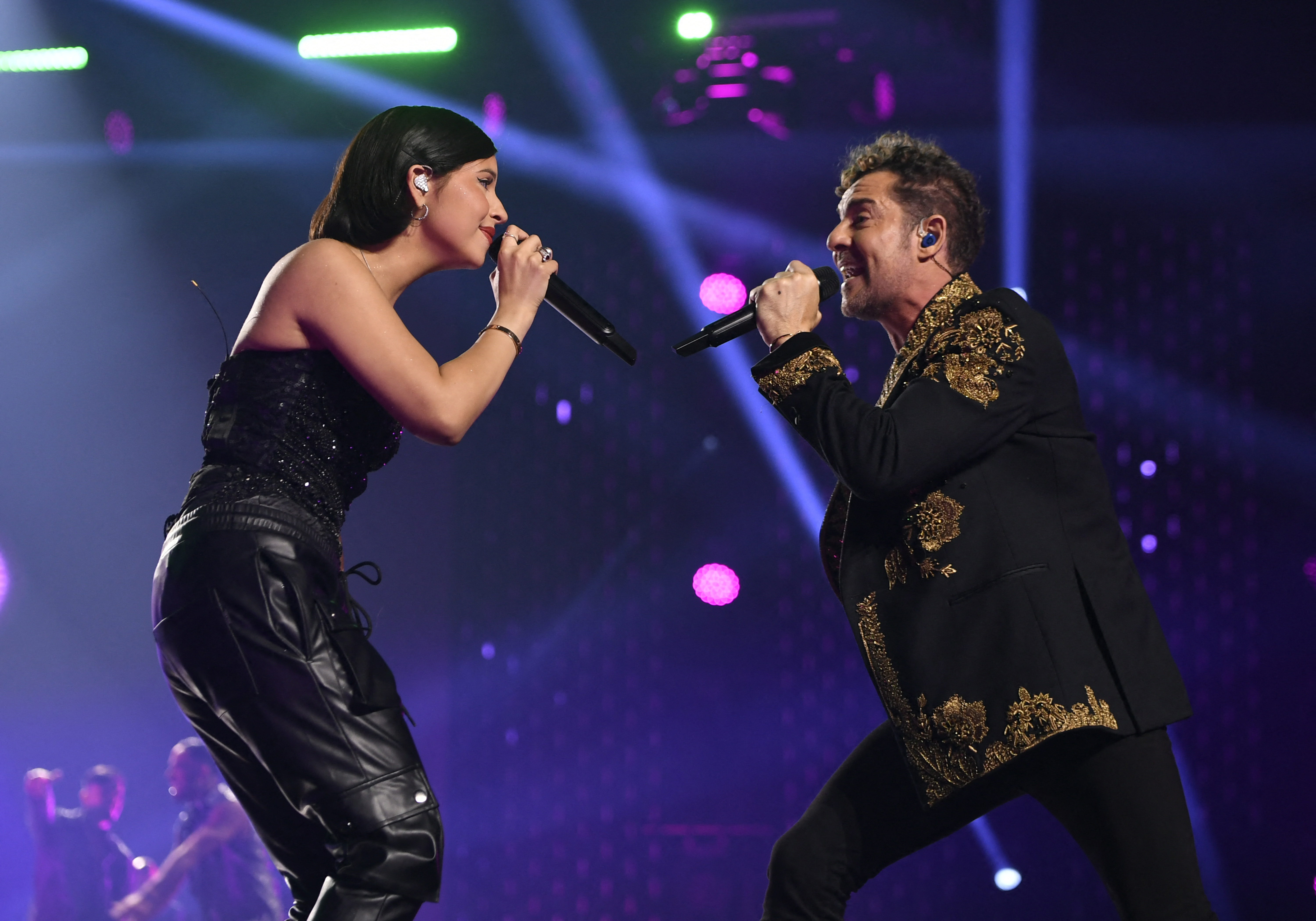 David Bisbal y Ángela Aguilar