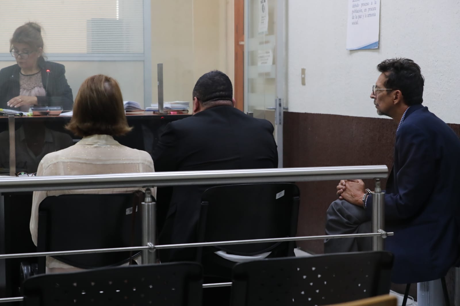 Juan Carlos Marroquín Godoy, primo de José Rubén Zamora, es enviado a Mariscal Zavala luego de tres días de estar en carceleta