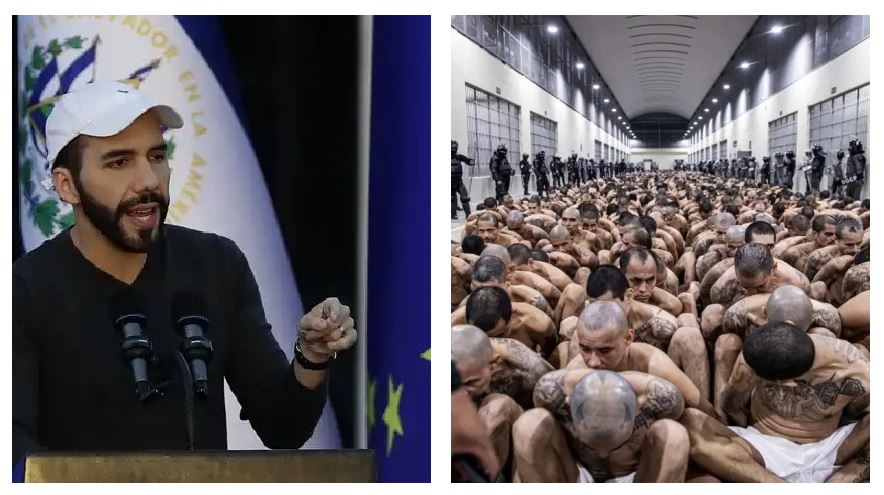 bukele y cárcel de El Salvador