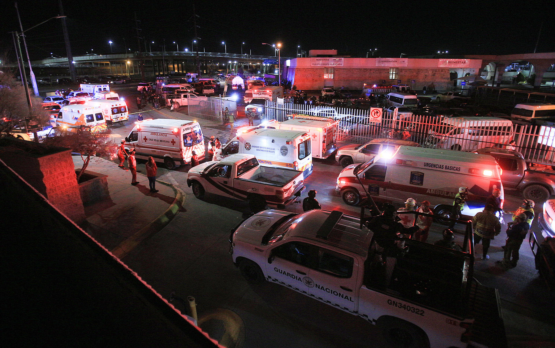 Aumenta a 40 la cifra de migrantes fallecidos en el incendio de México