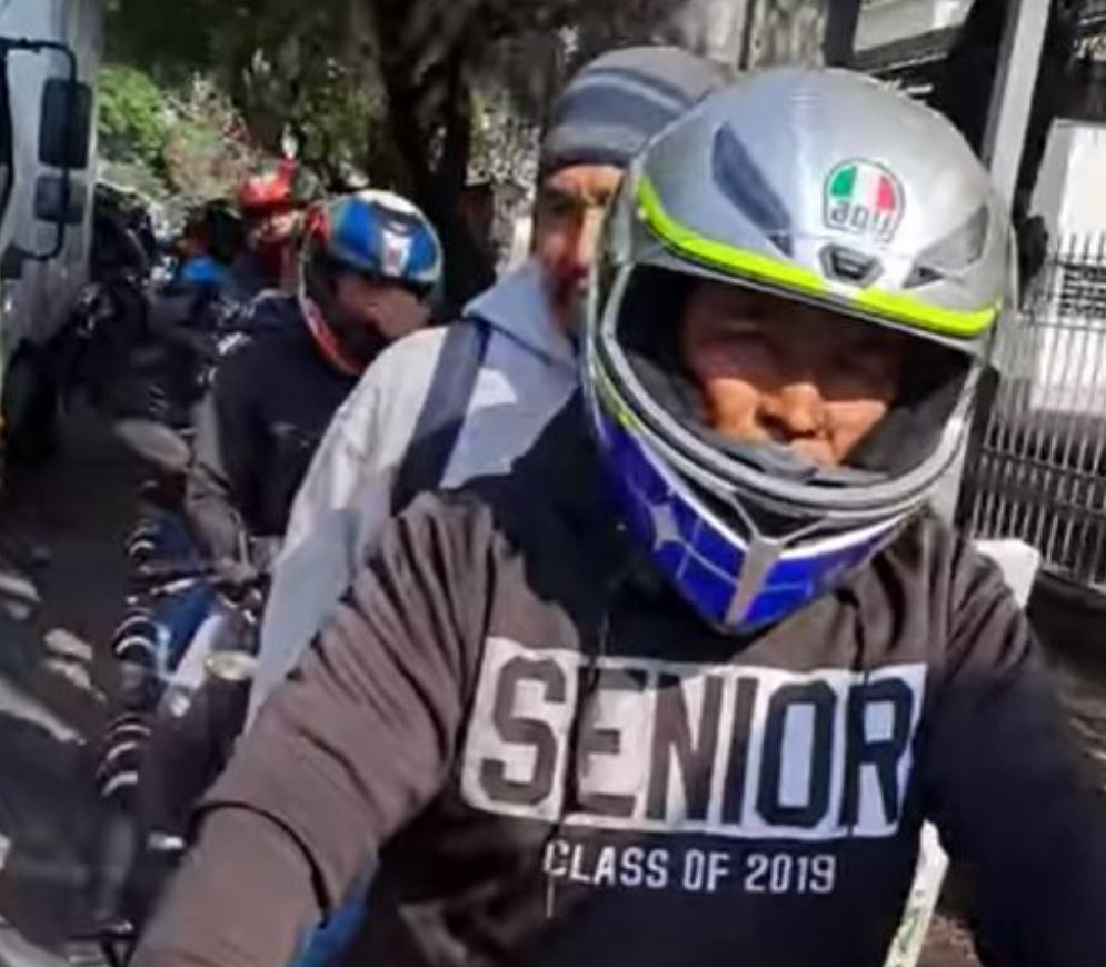 MOTORISTAS EN CICLOVÍAS