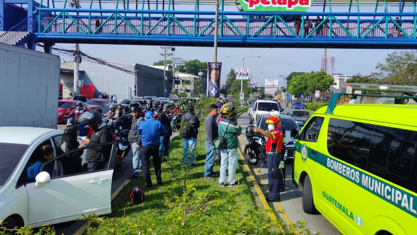 Cierres viales en la capital por ataques armados y accidentes de tránsito
