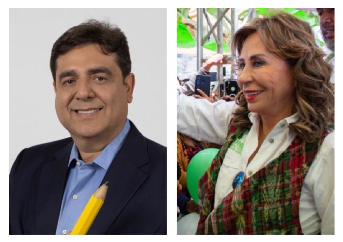 Carlos Pineda y Sandra Torres lideran intención de voto entre candidatos presidenciales