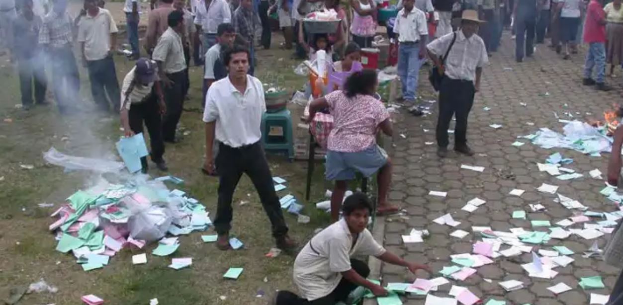CONFLICTOS EN ELECCIONES