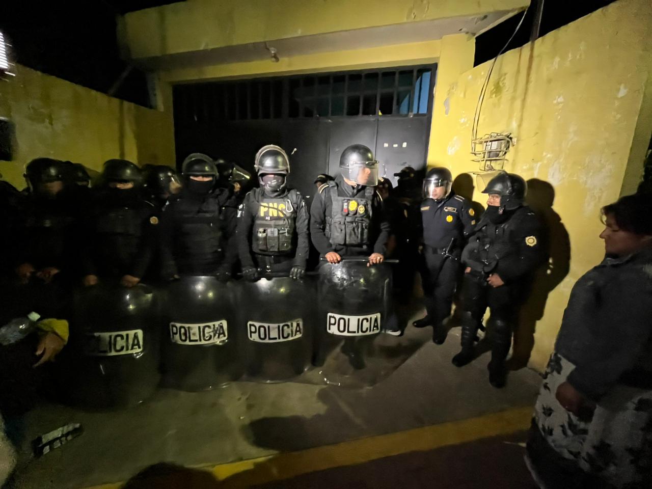 DISTURBIOS EN SAN MATEO QUETZALTENANGO