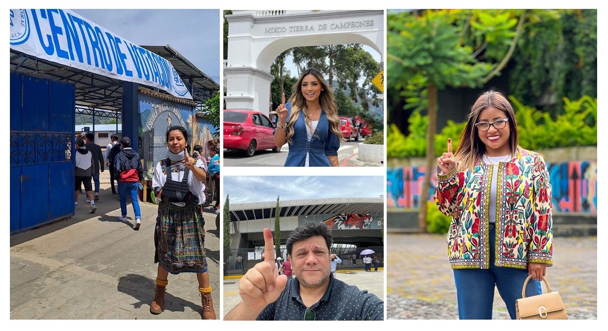 Cantantes, actores e influencers invitaron a ejercer el voto este 25 de junio