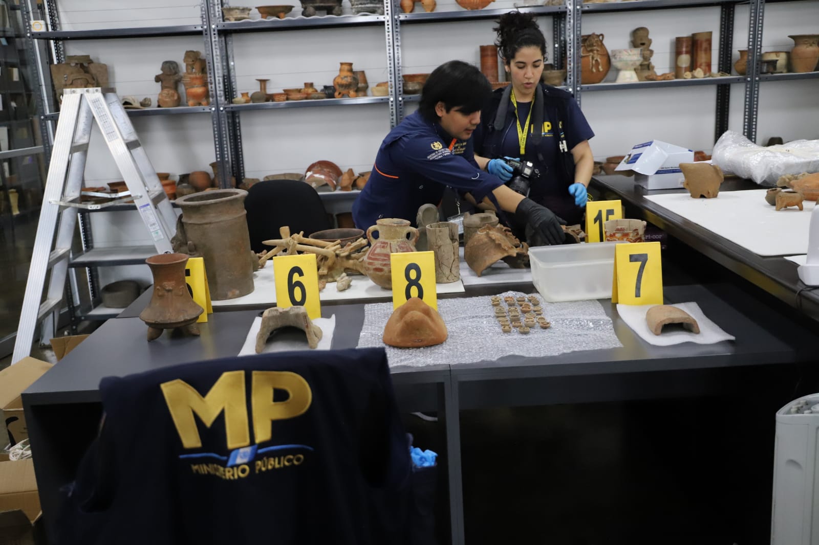 Decomisan 143 piezas arqueológicas durante operativo contra el tráfico de tesoros nacionales