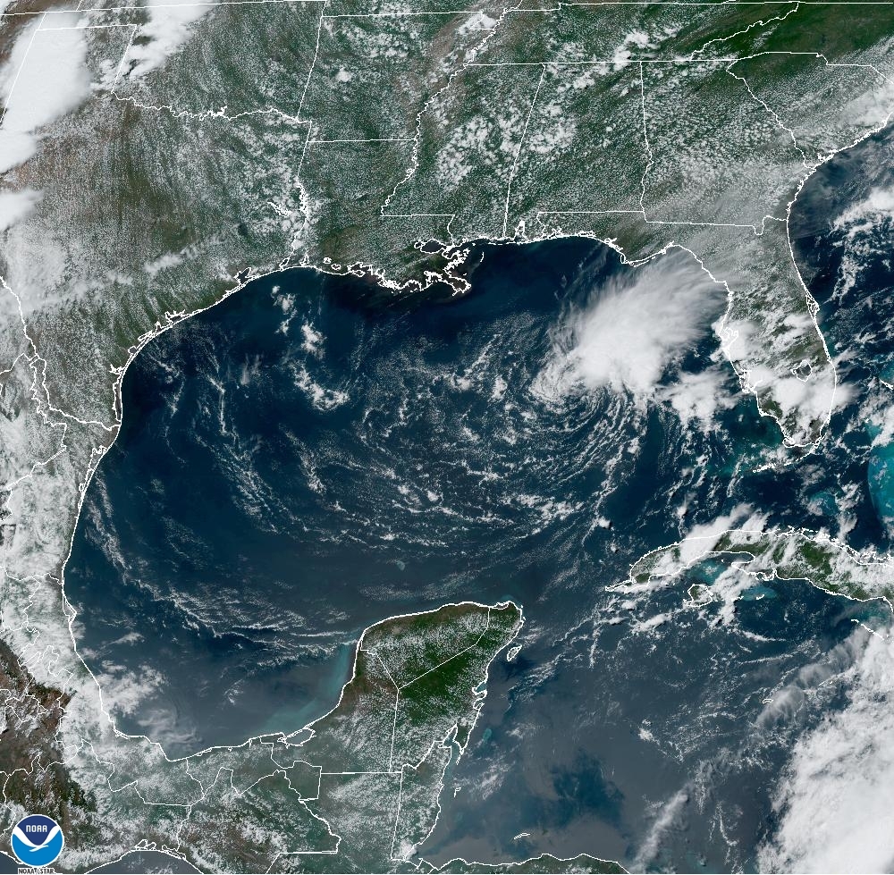 La tormenta tropical Arlene
