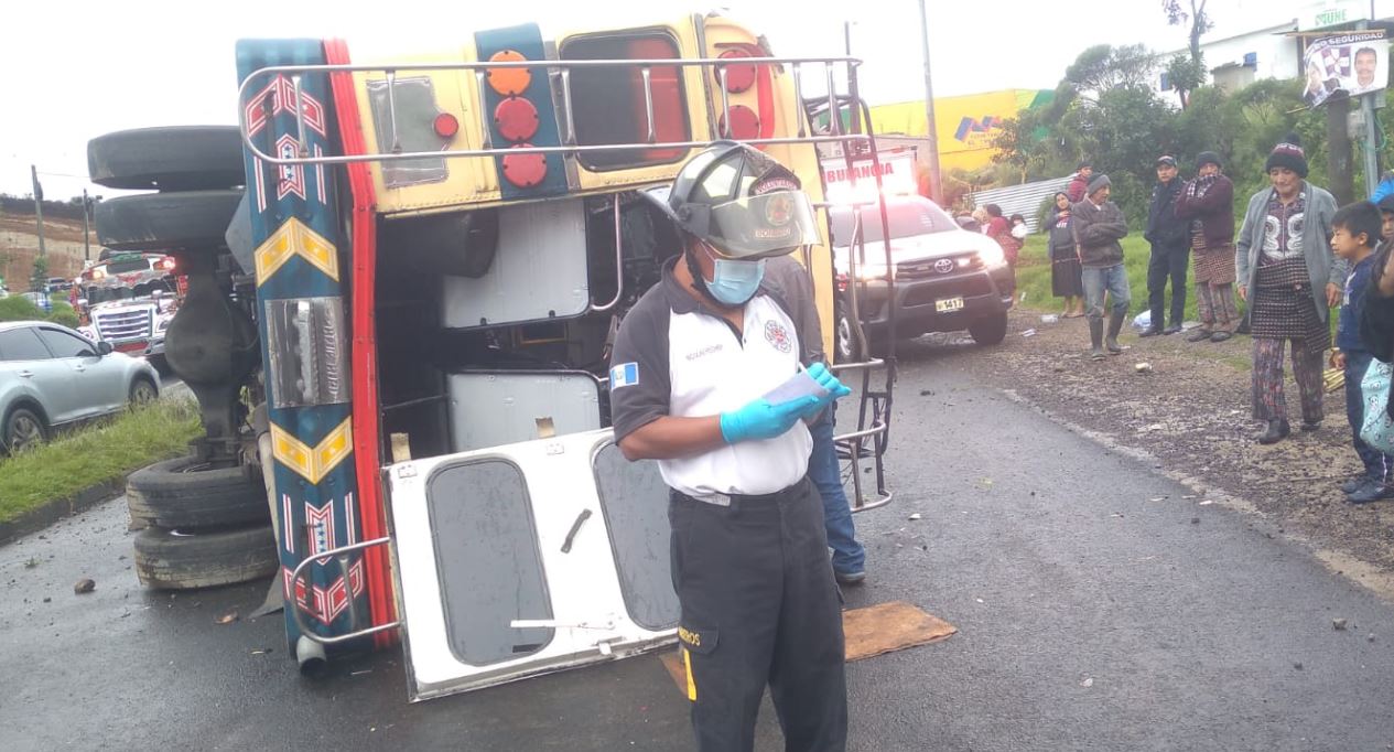 ACCIDENTE DE BUS EN CHUPOL