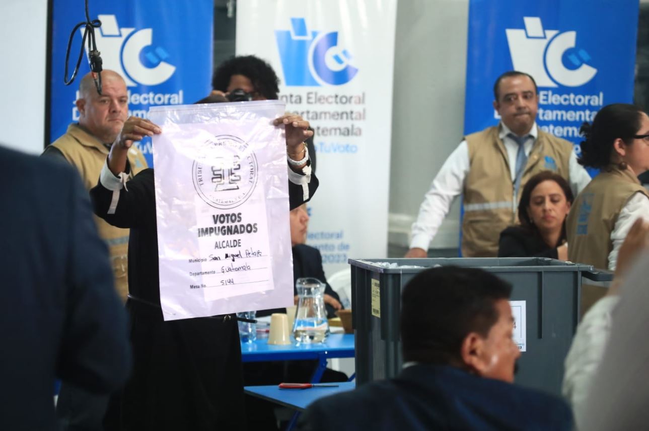 Departamentos que ya concluyeron con audiencias de revisión en las Elecciones 2023 en Guatemala