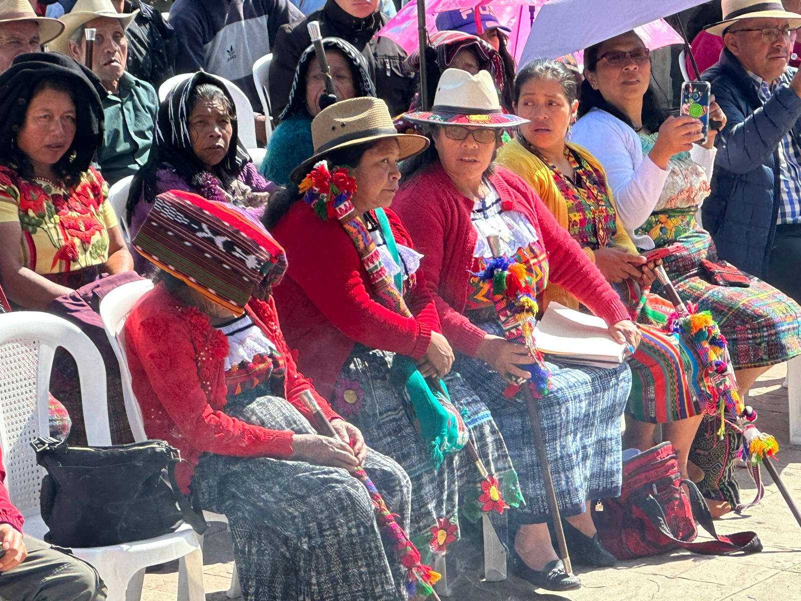 En Totonicapán organizaciones indígenas exigen destituciones de fiscal general, magistrados y jueces