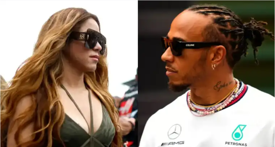 Hamilton y Shakira