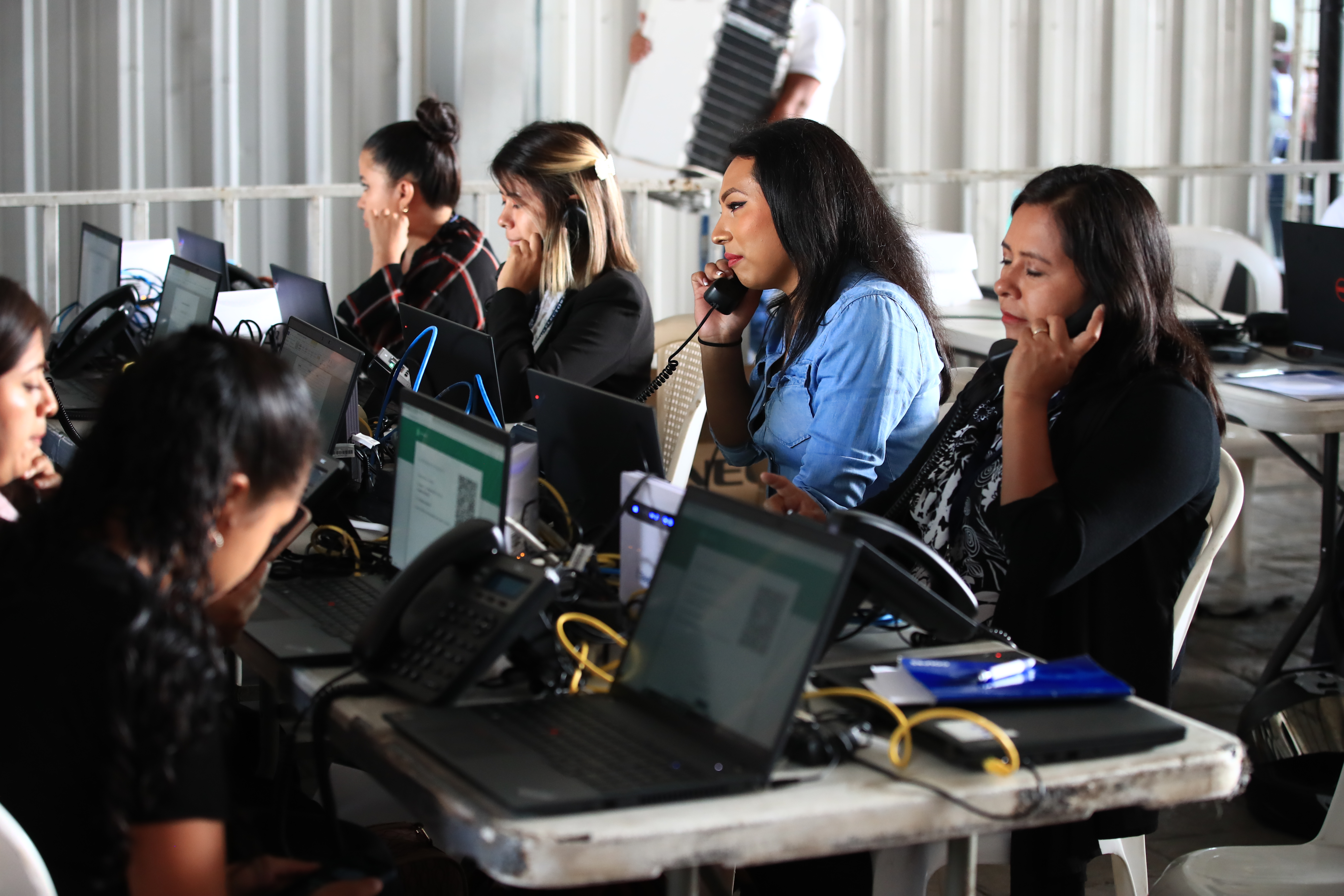Simulacro del sistema TREP en la segunda vuelta