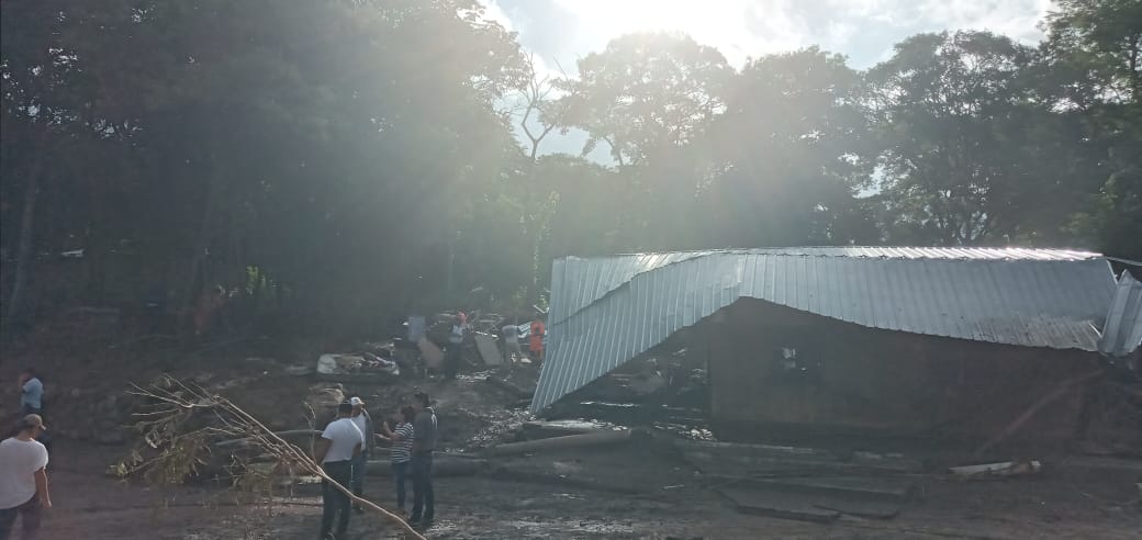 Deslave en Concepción Las Minas, Chiquimula