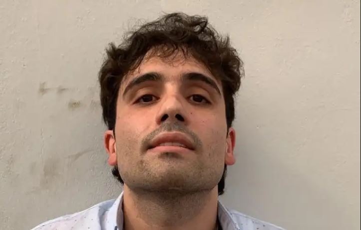 Ovidio Guzmán, hijo de "el Chapo", durante su captura en octubre de 2019. (Foto Prensa Libre: EFE)