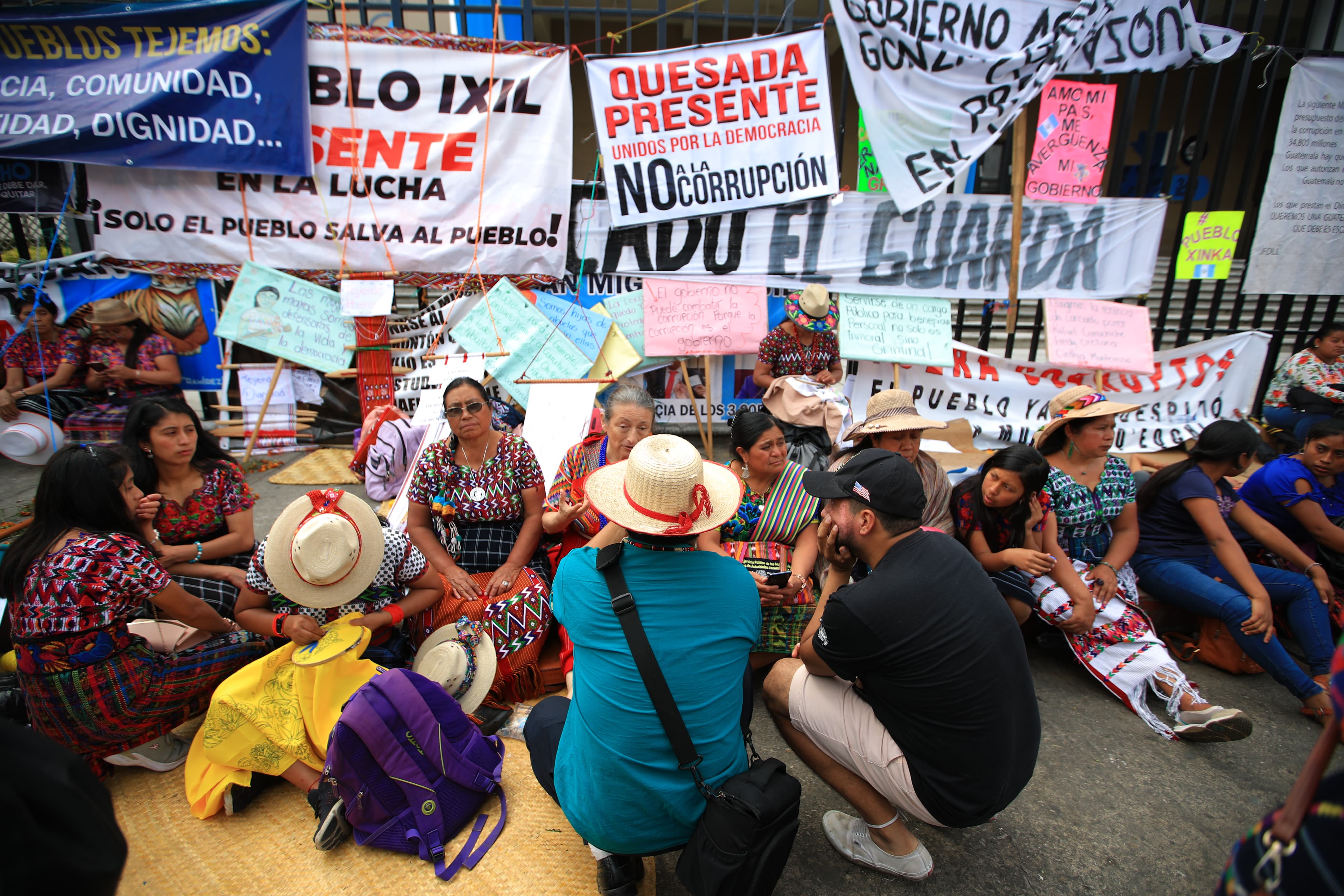 Líderes indígenas esperan que, sin bloqueos en rutas, más personas se movilicen a la capital para demandar las renuncias