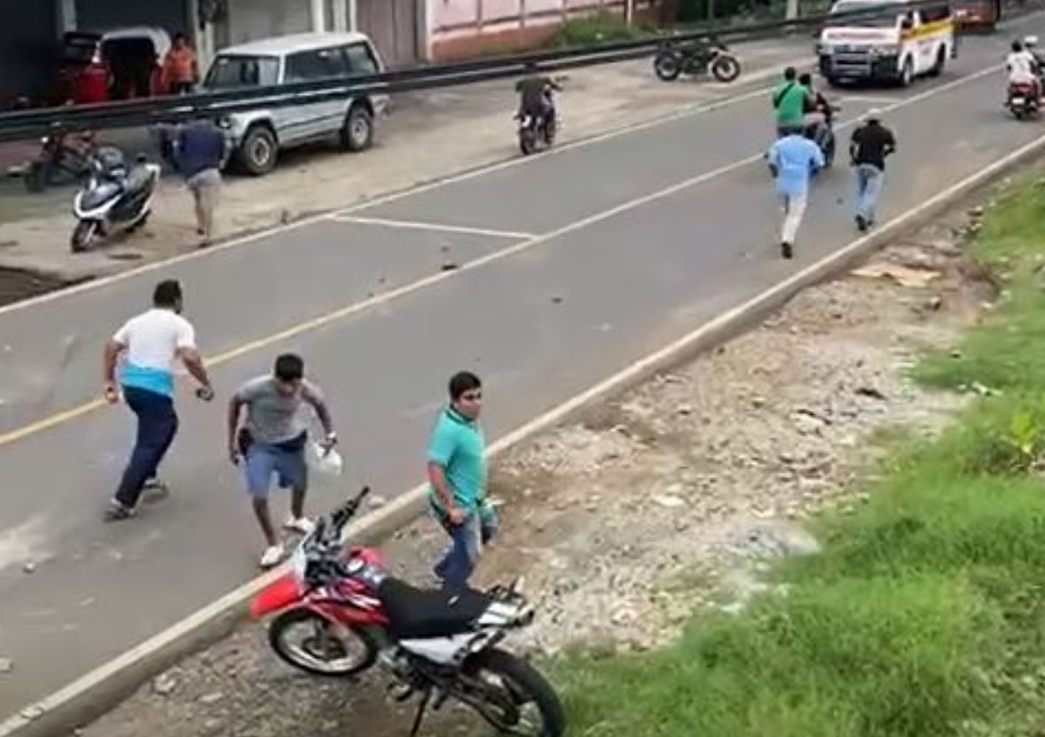 Videos de los momentos previos y posteriores al ataque contra manifestantes en Malacatán