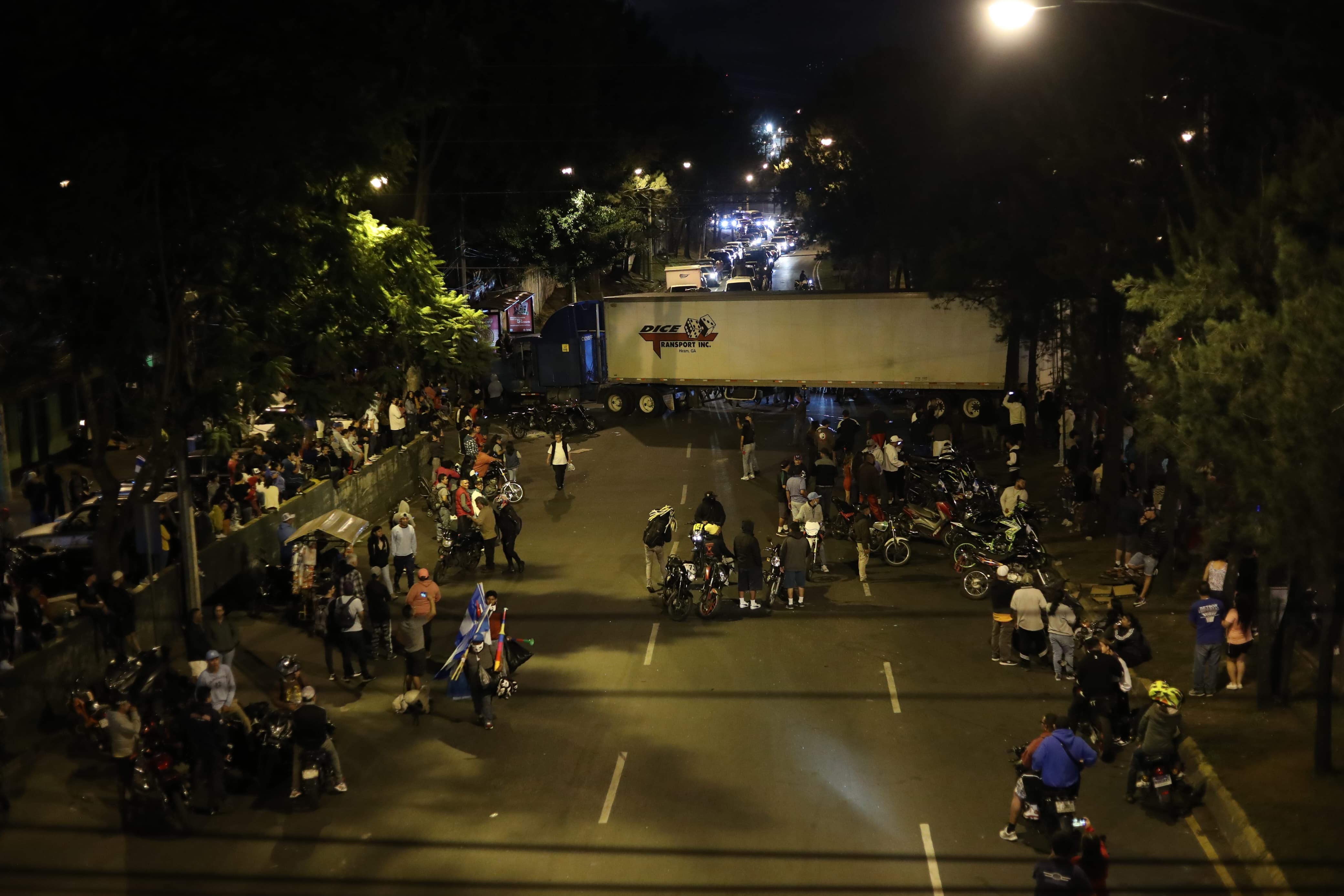 Bloqueos en Guatemala