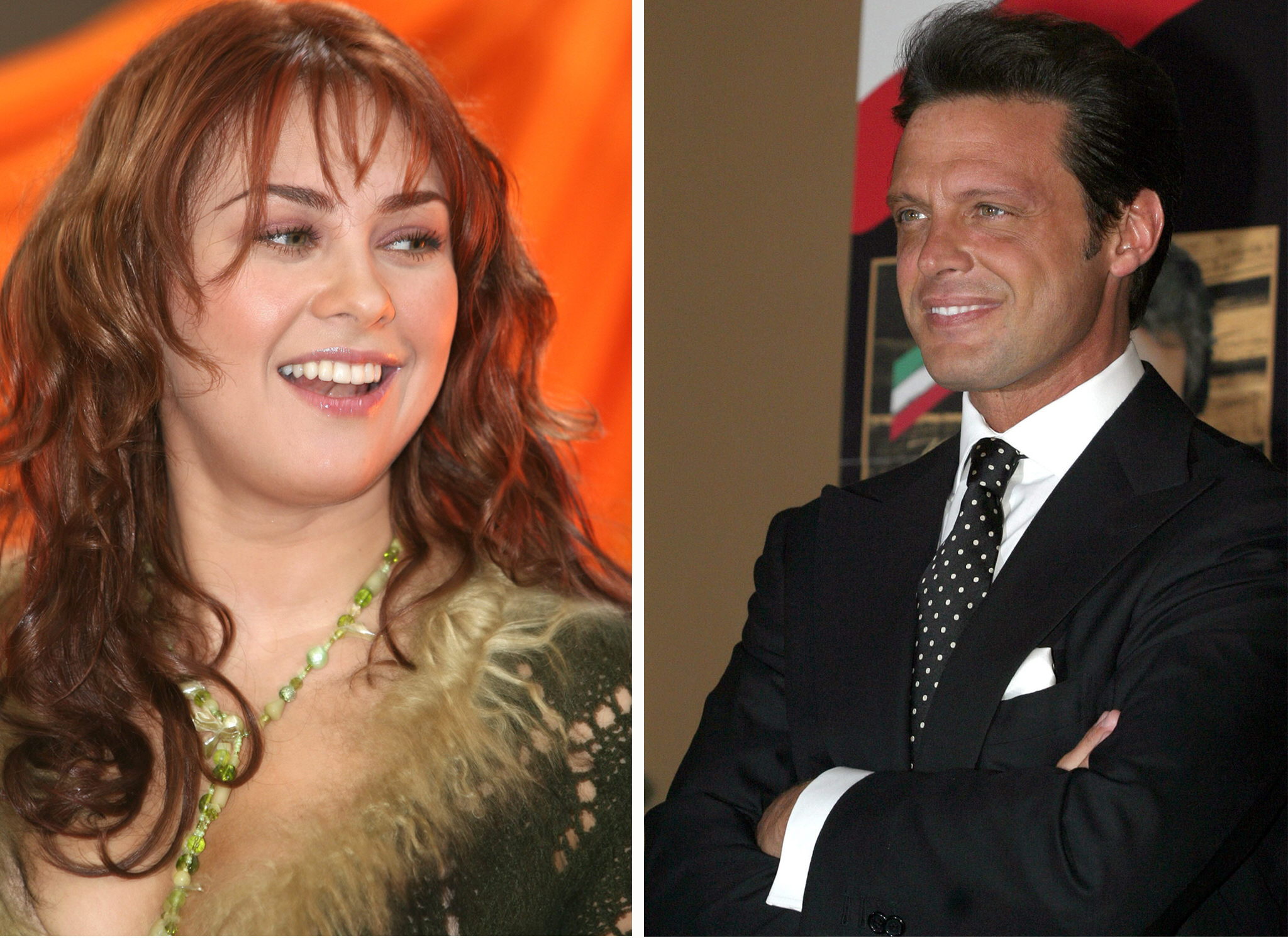 Aracely Arámbula y Luis Miguel