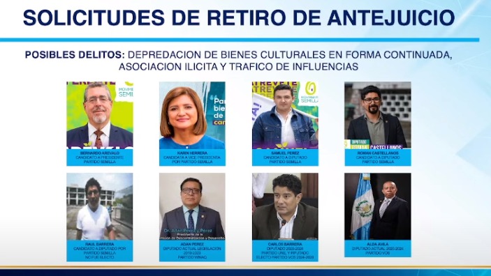 MP solicitará retirarles la inmunidad a Bernardo Arévalo a Karin Herrera y otros funcionarios por este caso