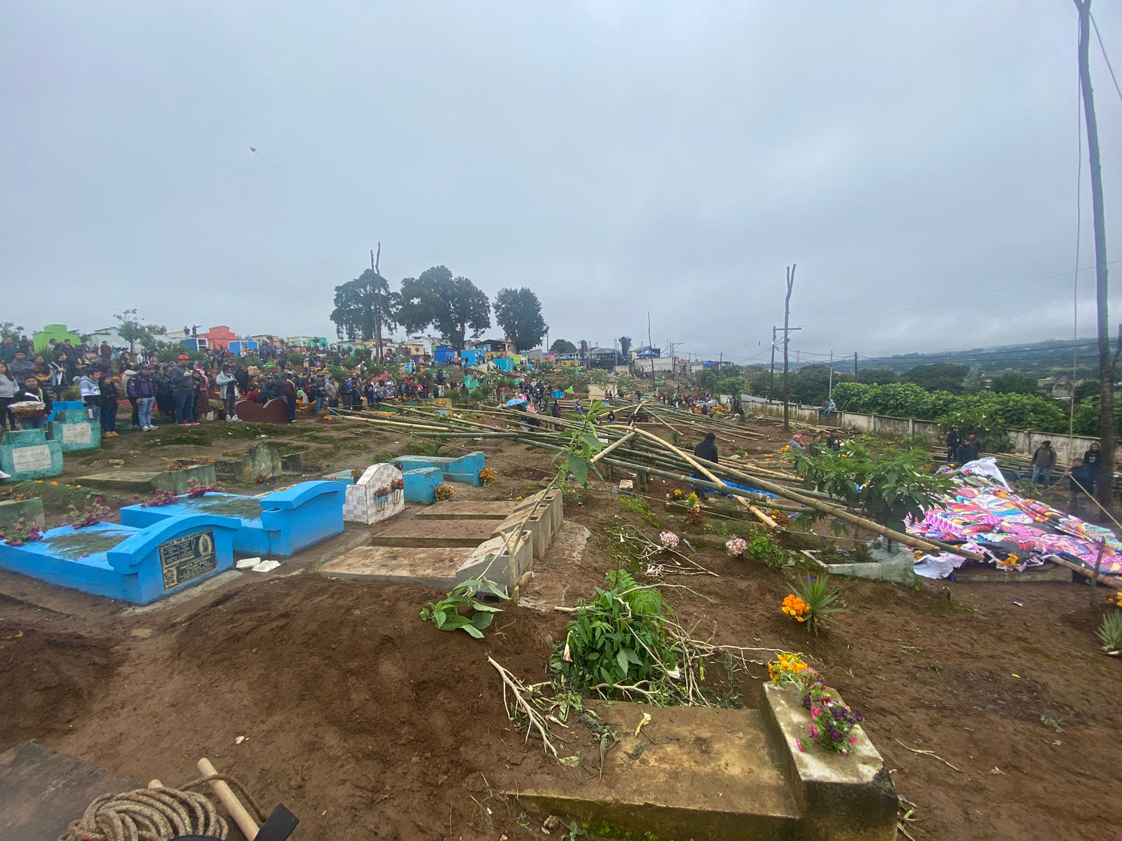 Lluvia en el Día de los Santos suspende festivales de barriletes gigantes en Sumpango y Santiago Sacatepéquez