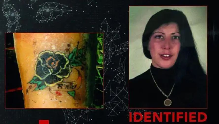 “La mujer con el tatuaje de una flor” identificada por su familia 31 años después de su asesinato gracias a un artículo de la BBC