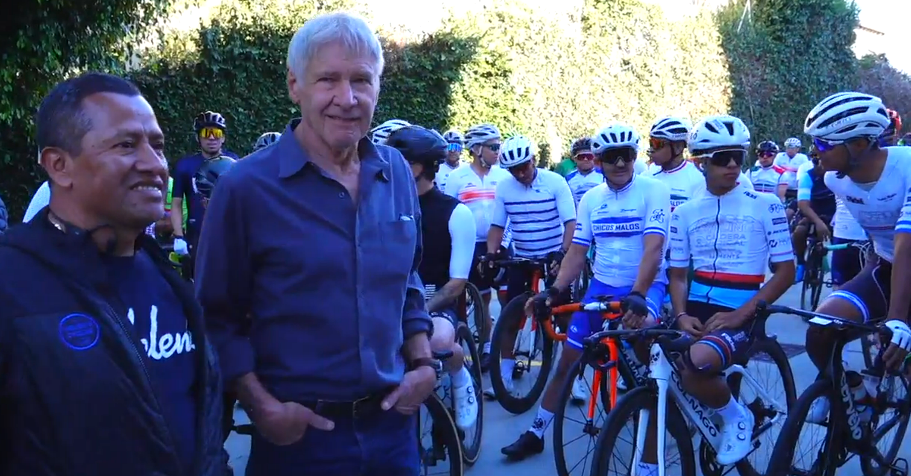 Harrison Ford inaugura carrera organizada por guatemaltecos en Estados Unidos
