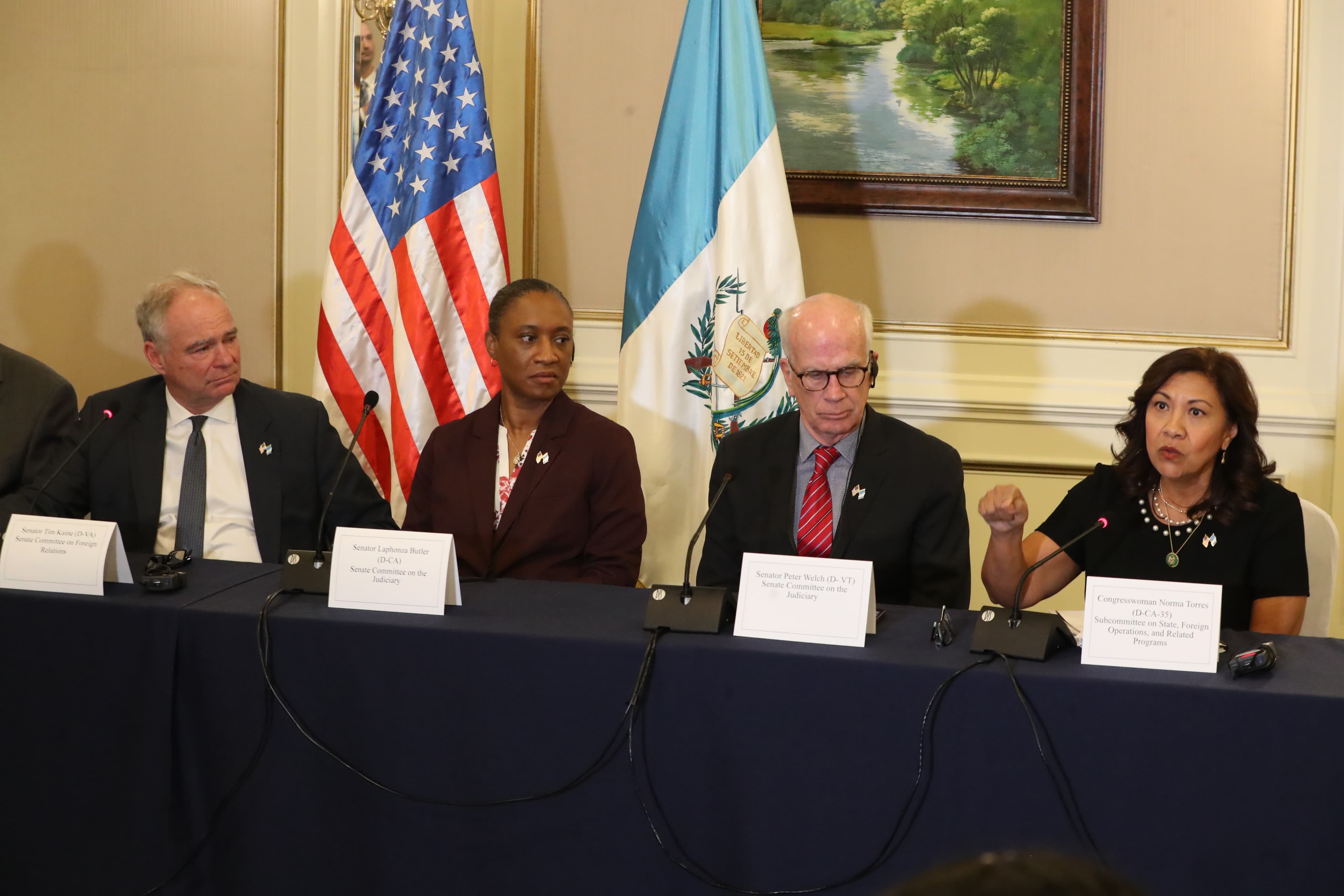 Delegación bicameral de EE. UU. se pronuncia por señalamientos del Ministerio Público
