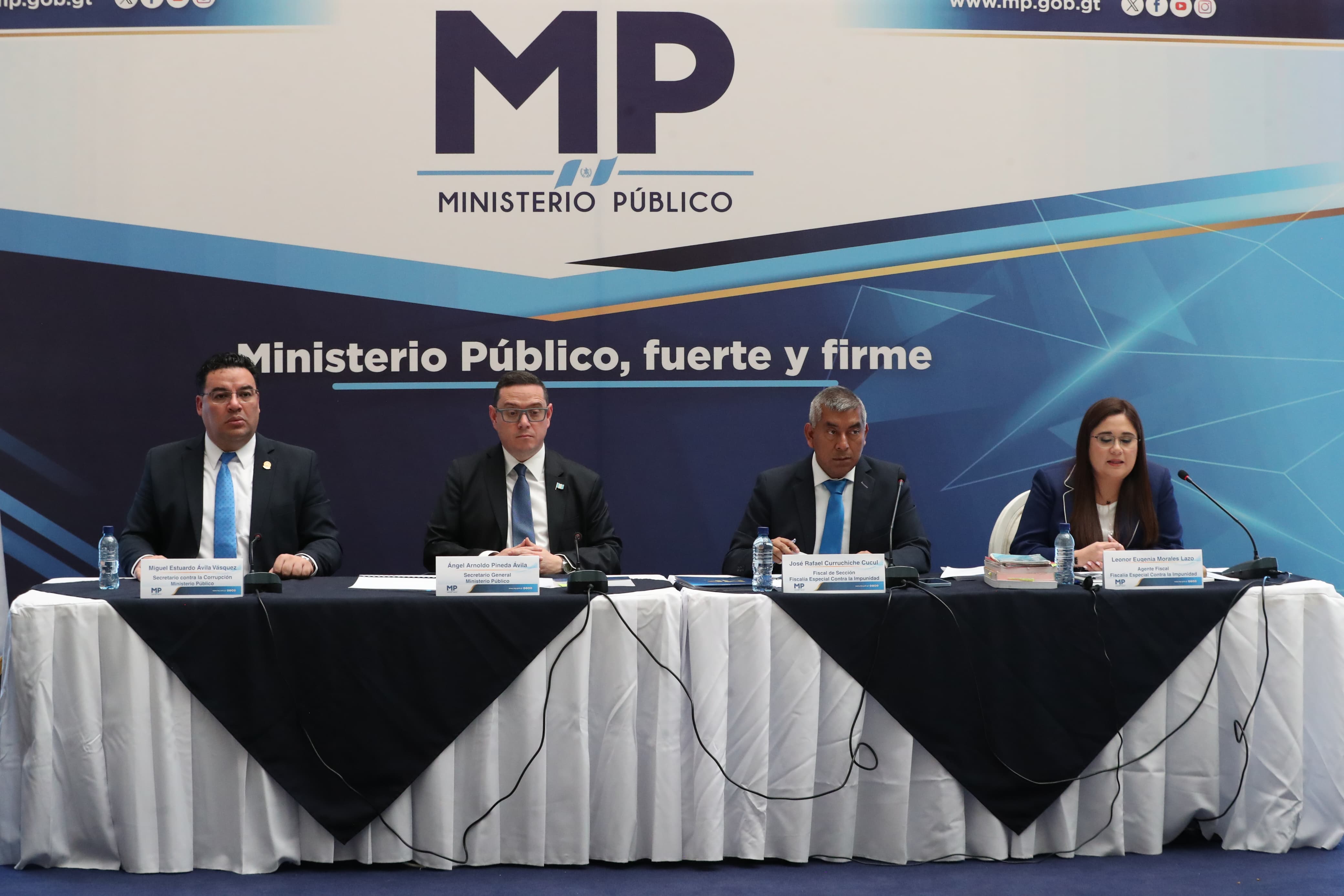 MP pide retiro de inmunidad de Bernardo Arévalo, Samuel Pérez, Ligia Hernández y pide órdenes de aprehensión