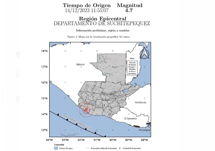 Tiembla en Guatemala: reportan sismo de 5.8 en el territorio nacional