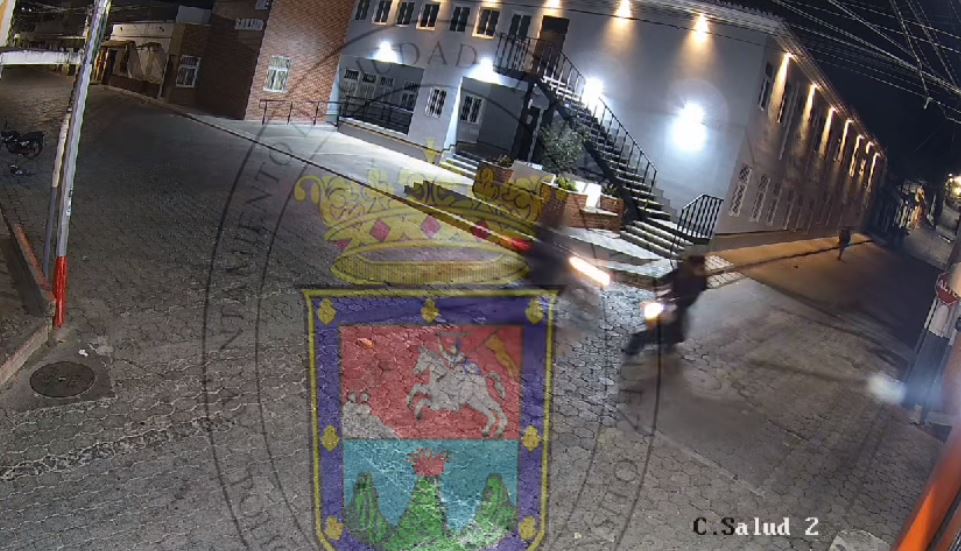 CHOQUE DE MOTOS. CIUDAD VIEJA