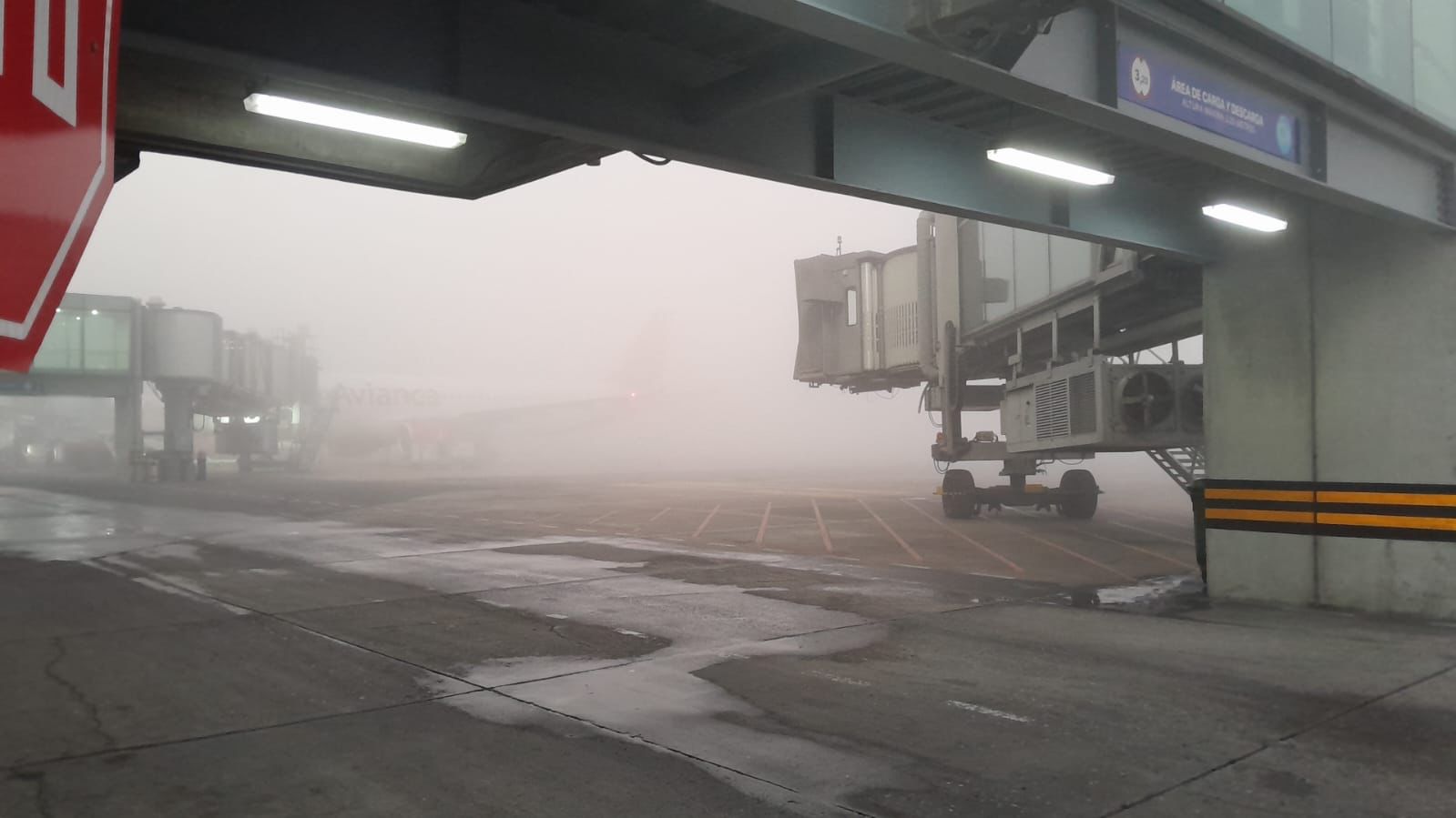 Aeropuerto Internacional La Aurora suspende aterrizajes y despegues por densa neblina