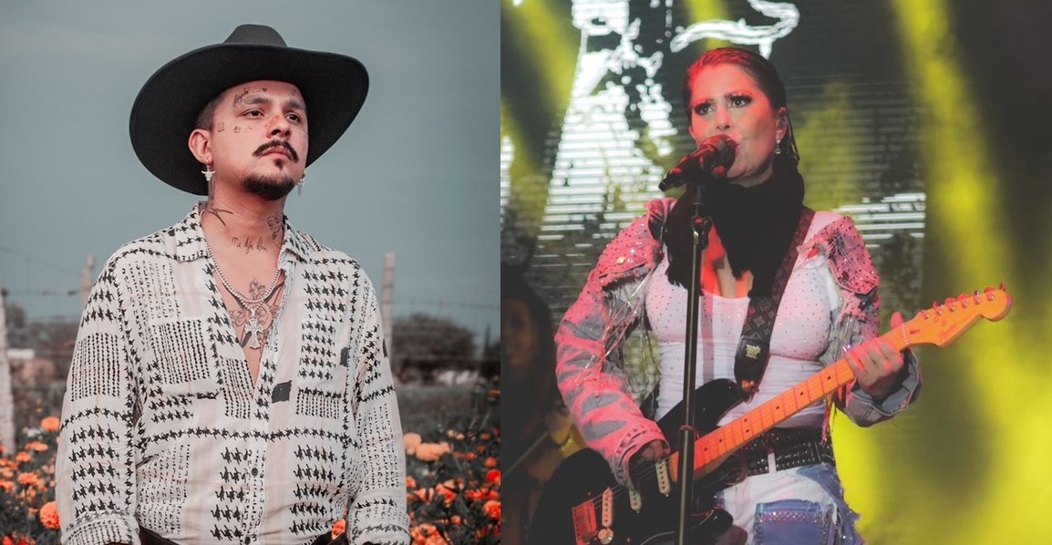 Alejandra Guzmán se confunde con doble de Christian Nodal durante un concierto
