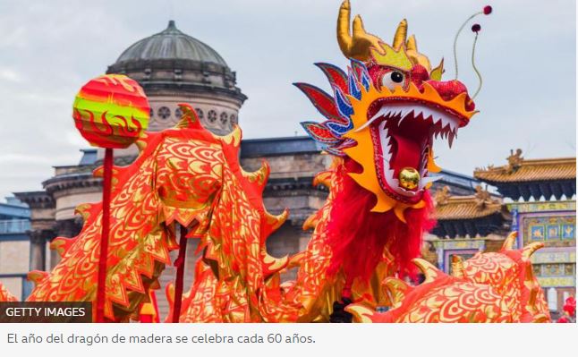 Qué significa el dragón de madera, el símbolo del Año Nuevo chino