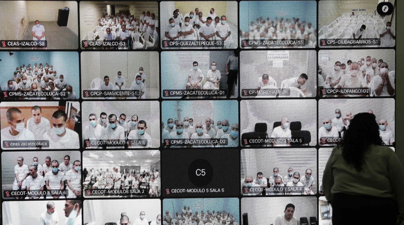 Líderes de la mara MS-13, vinculados a más de 500 homicidios, comparecen en audiencia virtual en El Salvador