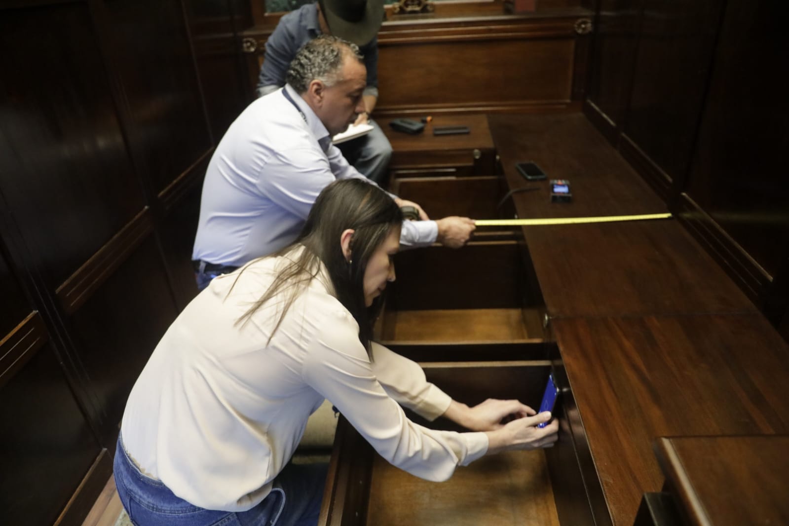 Cultura anuncia denuncias contra responsables del “bunker” en el Congreso