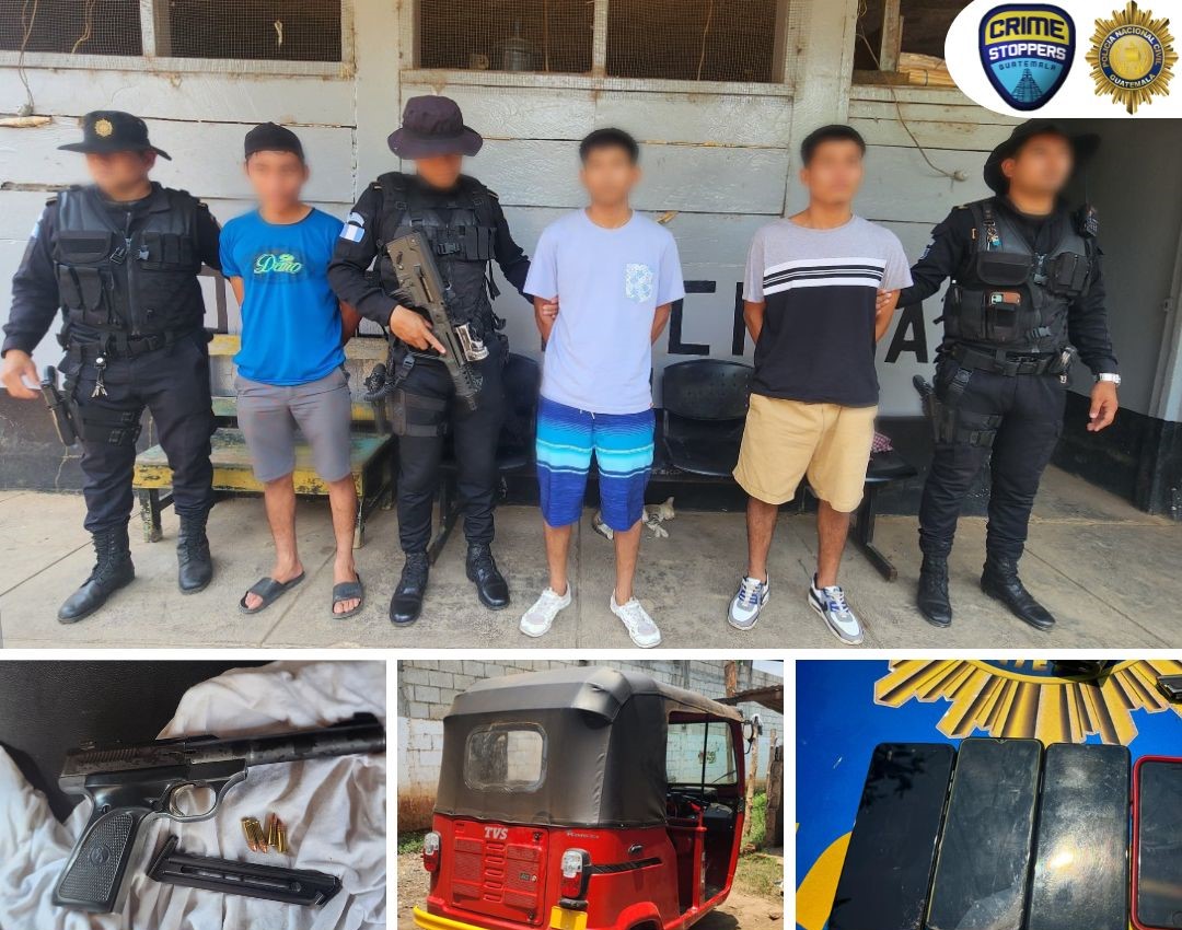 Capturan a presuntos responsables de doble asesinato