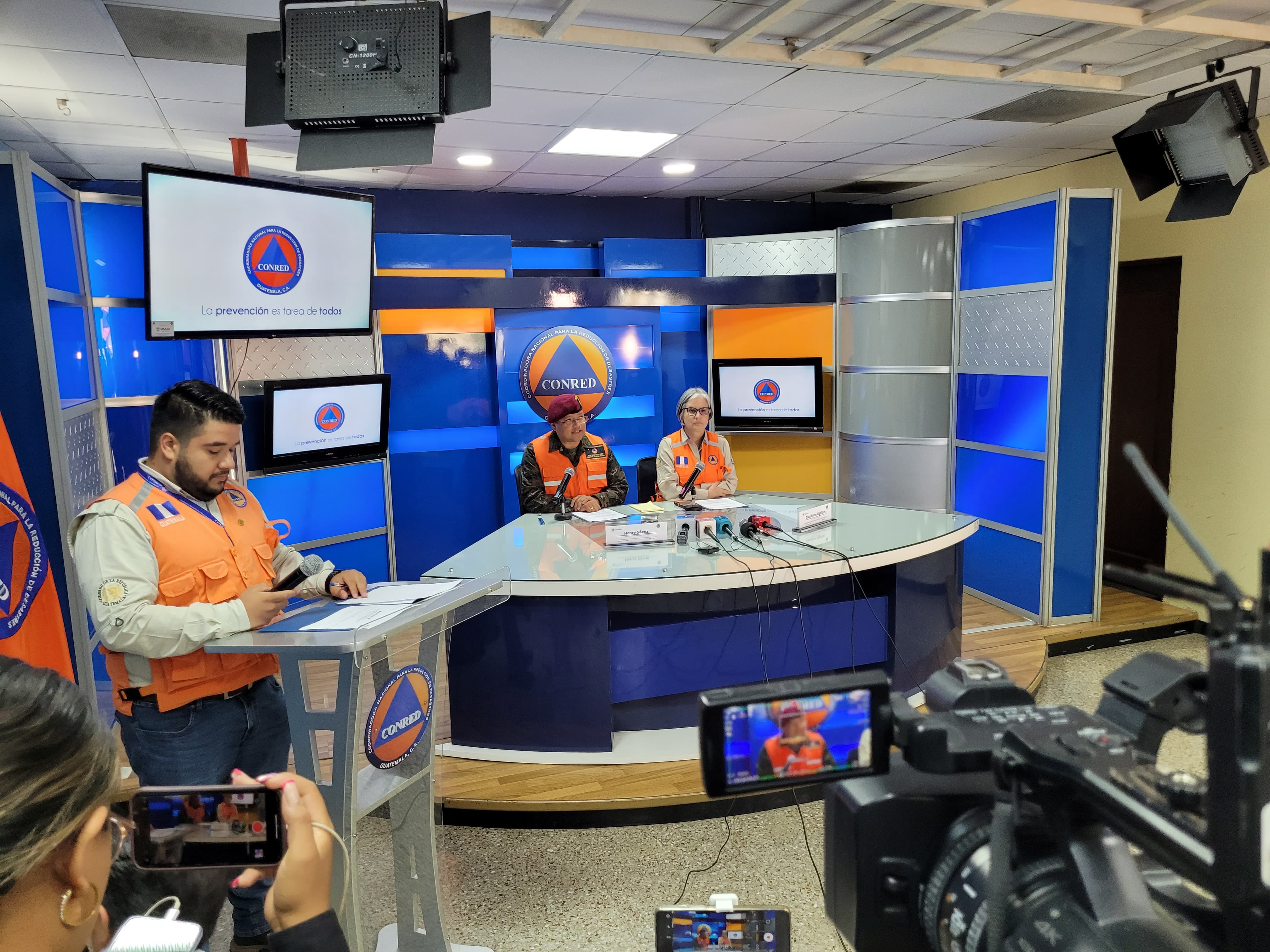 Conred presenta denuncia por incendios forestales provocados