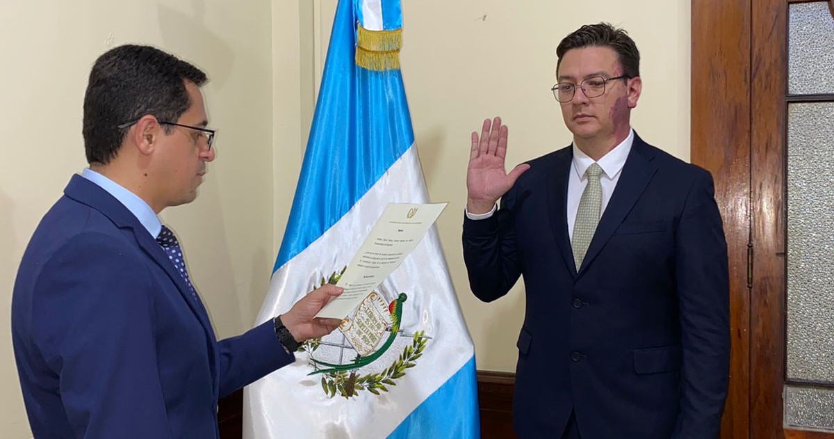 Ejecutivo nombra a nuevo director del Instituto Guatemalteco de Migración