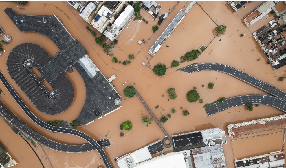 Las impresionantes imágenes de las lluvias mortales en Brasil