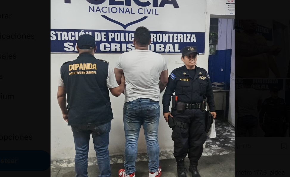 PNC apresa a supuesto pandillero salvadoreño y detalla cifra de capturas