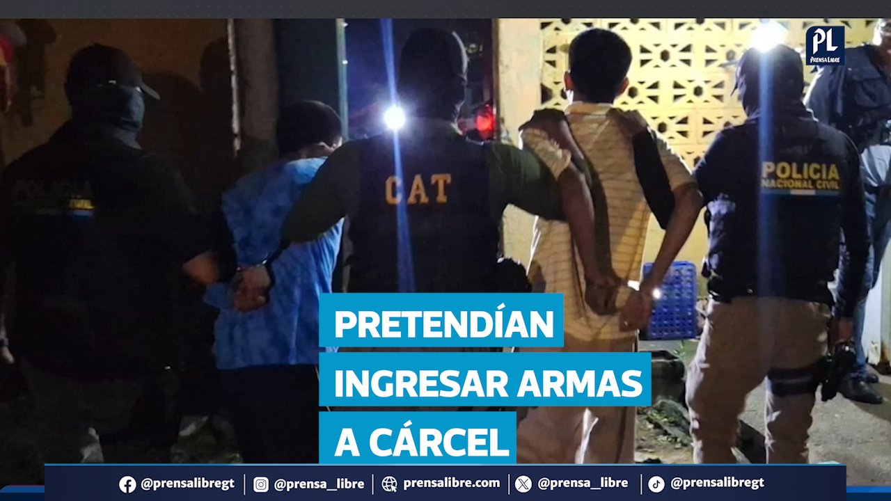 Las autoridades desmantelaron una guarida del Barrio 18 en Escuintla, donde dos pandilleros fueron capturados cuando preparaban armamento para ingresarlo a la cárcel de máxima seguridad Renovación I. Los detenidos serían parte del círculo cercano de Aldo Ochoa, alias “El Lobo”.