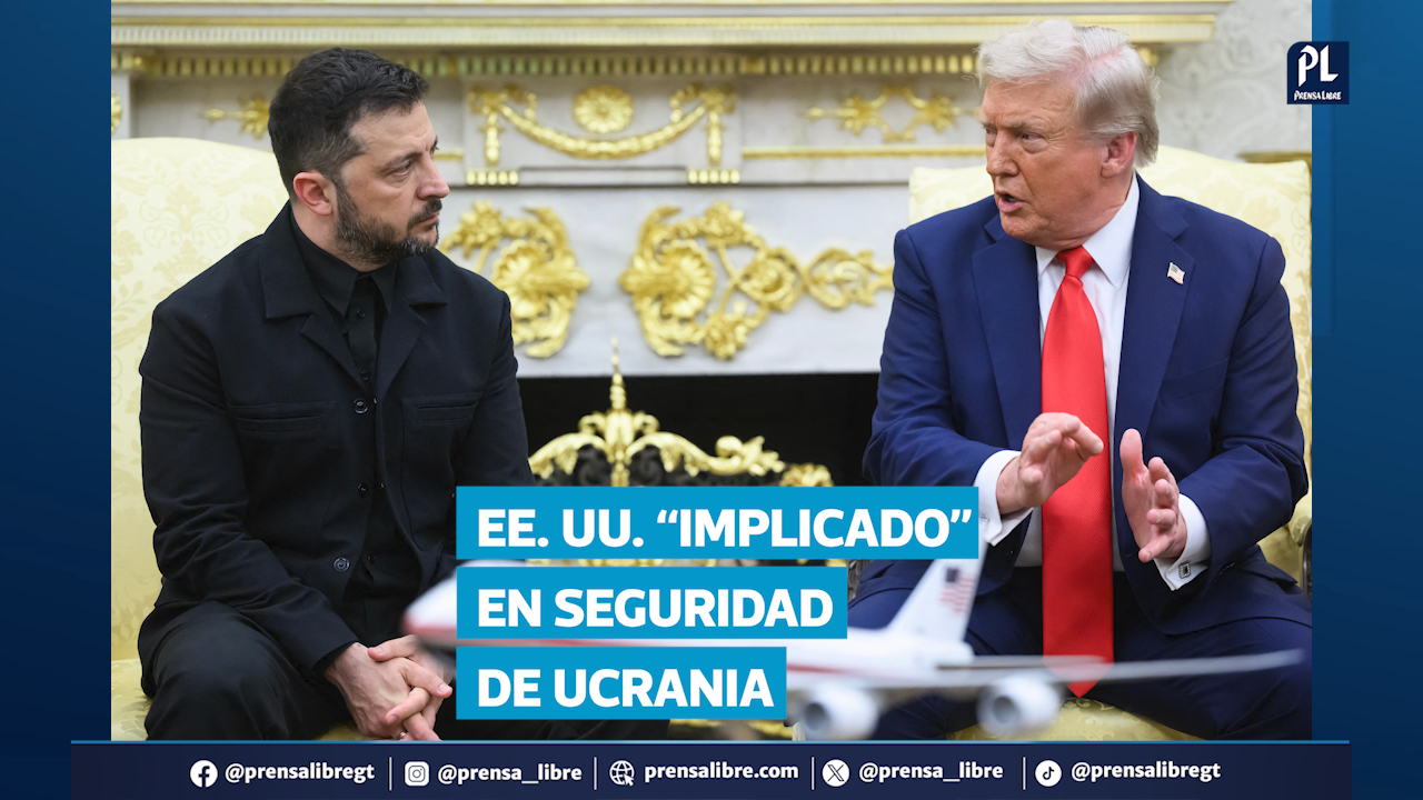 El presidente Donald Trump aseguró que Estados Unidos estará implicado en la seguridad de Ucrania dentro de un eventual acuerdo de paz con Rusia. Junto a Volodímir Zelenski, subrayó que Europa es la primera línea de defensa, pero su país también brindará apoyo.