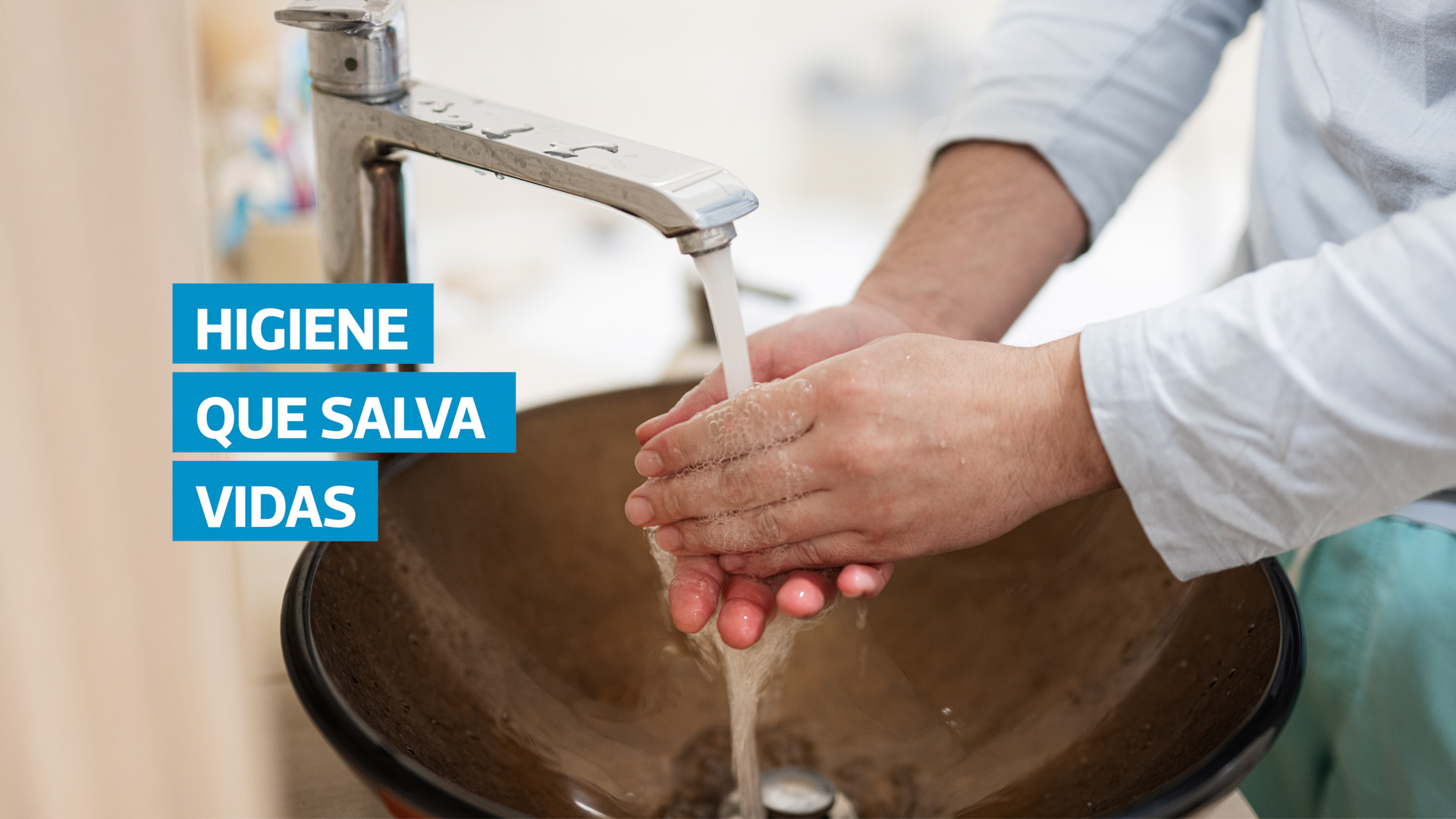 El correcto lavado de manos con agua y jabón, durante al menos 30 segundos, reduce el riesgo de diarrea, gripe y otras infecciones. La Organización Mundial de la Salud (OMS) lo considera una medida esencial para proteger la salud y evitar la propagación de gérmenes.
