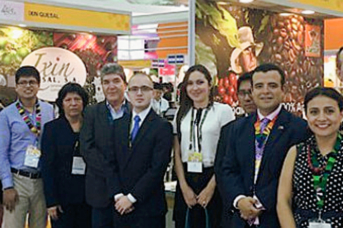 Exportadores guatemaltecos participaron en feria internacional en Taipéi. (Foto Prensa Libre: Cortesía Agexport)