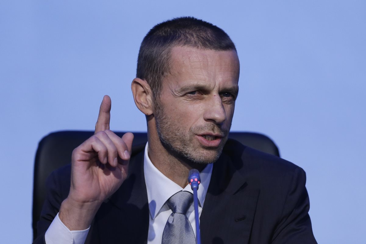 Aleksander Ceferin, nuevo presidente de la Uefa. (Foto Prensa Libre: AP)