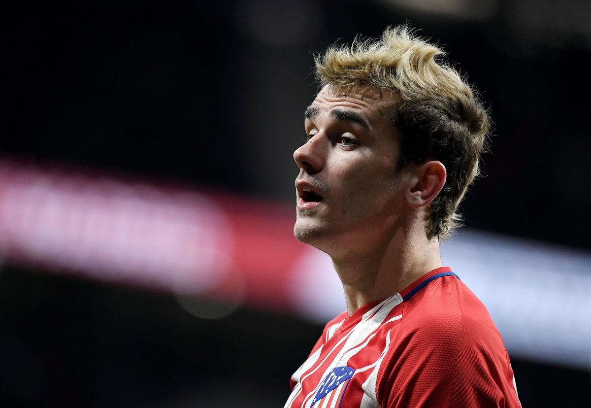 Antoine Griezmann es pretendido por el Barcelona para la siguiente temporada. (Foto Prensa Libre: AFP)