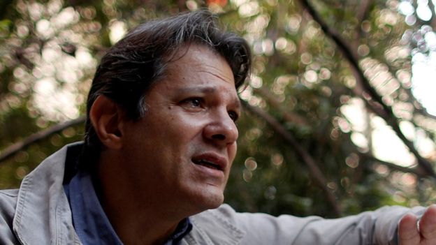 El exalcalde de Sao Paulo Fernando Haddad es una de las opciones del PT para sustituir a Lula como candidato. (REUTERS)