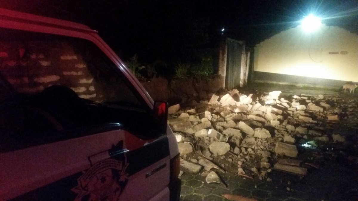 Bomberos Voluntarios de Quiché enviaron fotografías de Chichicastenango.